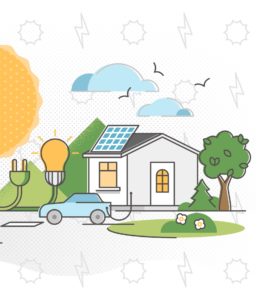 Illustration of Solar Energy — Solar Power Services in Brisbane, QLD