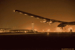 A Landing Airplane — Solar Power Services in Brisbane, QLD
