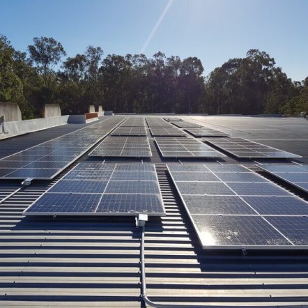 Solar project at Bayer Smash Repair in Brisbane